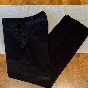 Lands End black velvet dress pants. Perfect for the holidays. Worn once.